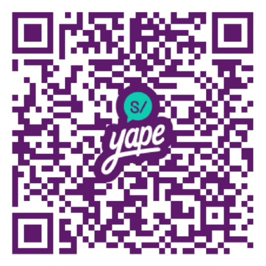 Código QR de Yape de la Asociación Internacional Heraldos del Amor por la Paz